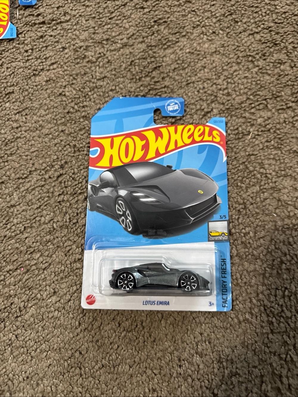 Hot Wheels Lotus Emira Toy Car - Gray